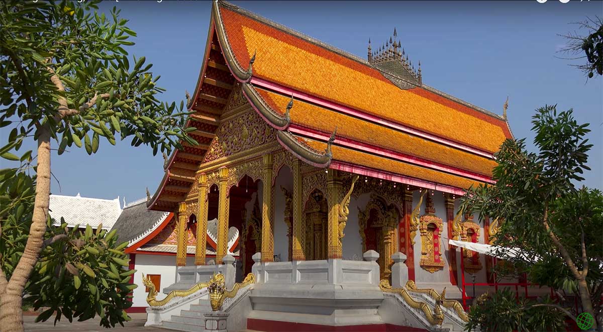 Wat Sene Souk Haram - laos temples